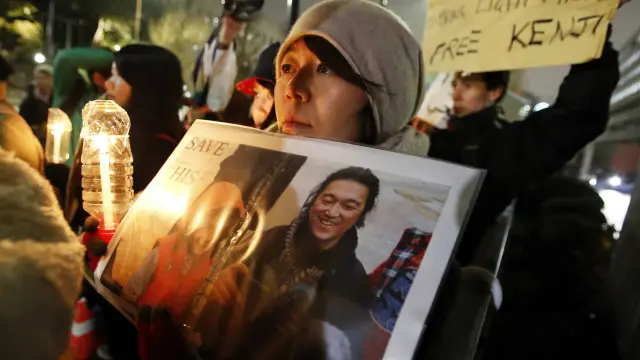 ۴۷ کلن کینجي ګوتو په تېر اکتوبر کې سوریه کې نیول شوی و.