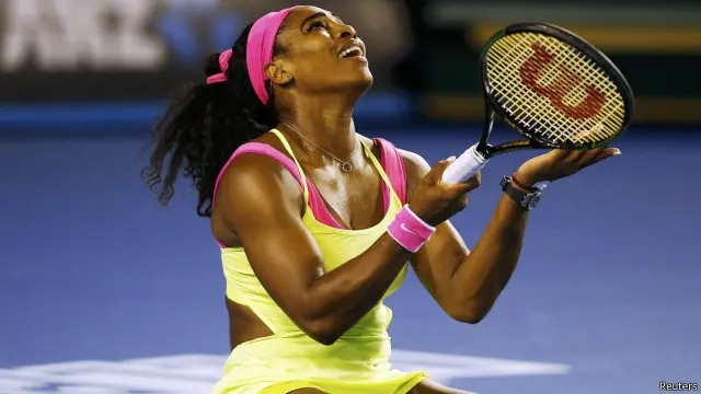 هذا الفوز يضع سيرينا وليامز الثانية في تاريخ البطولات المفتوحة