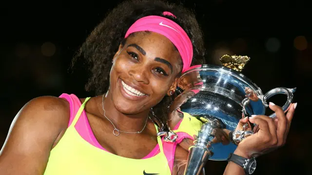 Serena Williams meraih juara Australia Terbuka 2015 setelah menundukkan Maria Sharapova di final.