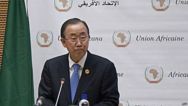 رحب الامين العام للامم المتحدة بقرار الاتحاد الافريقي تشكل قوة من 7500 جندي للتصدي لبوكو حرام