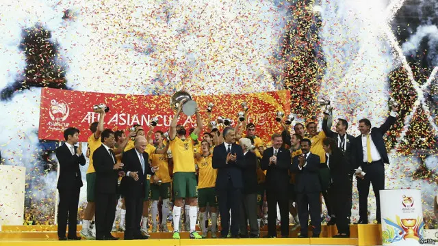 Laga final Australia-Korsel berlangsung ketat dan kedua tim memiliki beberapa peluang gol.