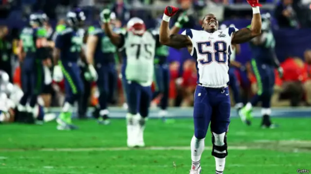 Los Patriots de Nueva Inglaterra se proclamaron vencedores de la Superbowl al vencer a los Seahawks de Seattle por 28-24.