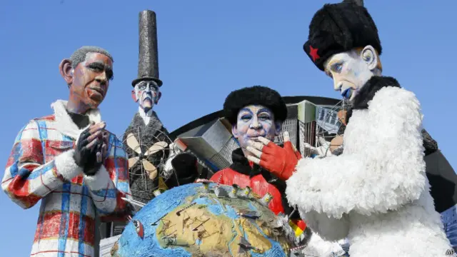 "Велика холодна" - цю інсталяцію показали на карнавалі у італійському Віареджо цими вихідними 