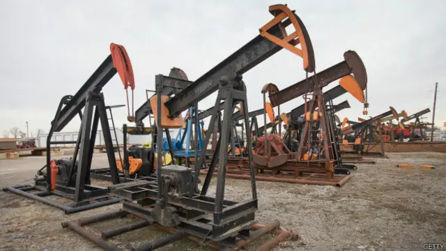 Planta de extracción de petróleo