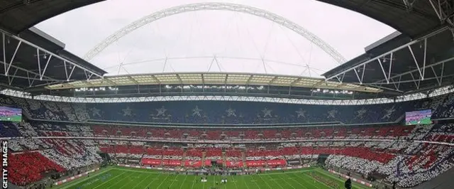 Wembley albergará en 2015 tres partidos de la temporada regular de la NFL.