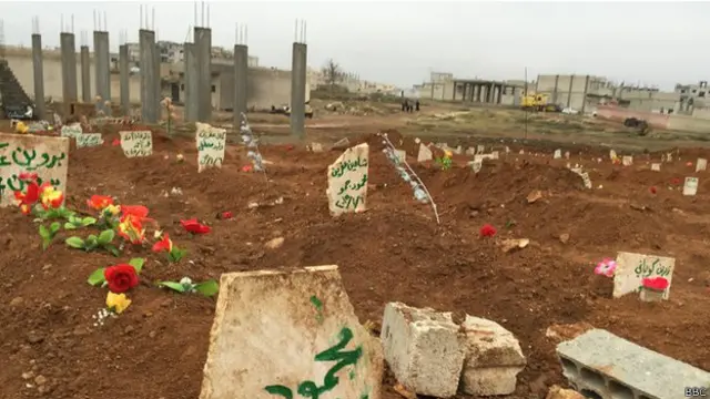 Destrucción en Kobane