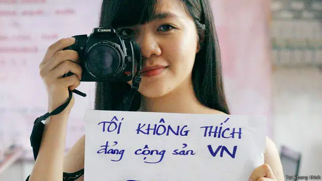 Phong trào 'Tôi không thích' Đảng Cộng sản xuất hiện trong mấy tuần gần đây