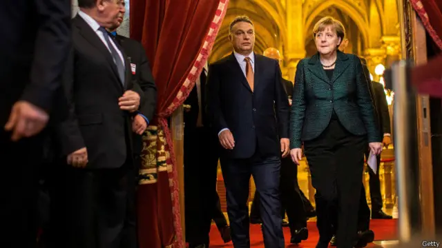 Меркель і Орбан