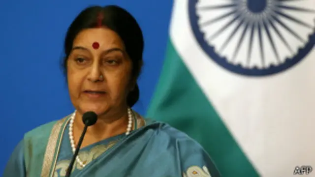 भारत, चीन, रूस बैठक, सुषमा स्वराज