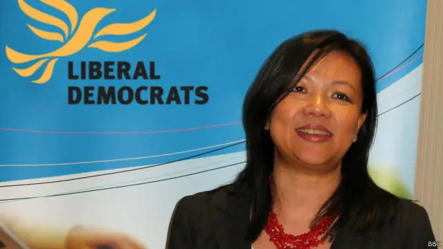 杜淑真是英國華人自民黨首任主席