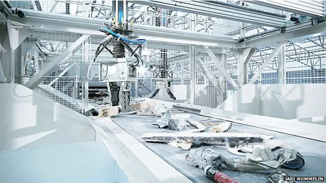 Robot de ZenRobotics's Recycler