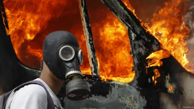 Protesta en Grecia en 2011