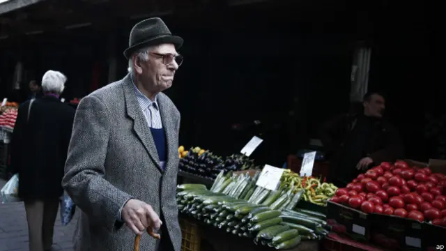 Cuộc sống của người dân Hy Lạp đang rất khốn khó
