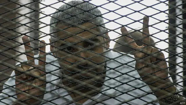 मोहम्मद फ़ाहमी, मिस्र की जेल में बंद अल जज़ीरा के पत्रकार