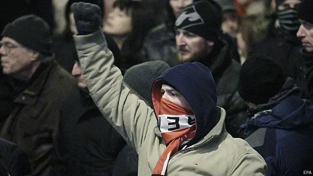 لم تجتذب المسيرة أعدادا كبيرة