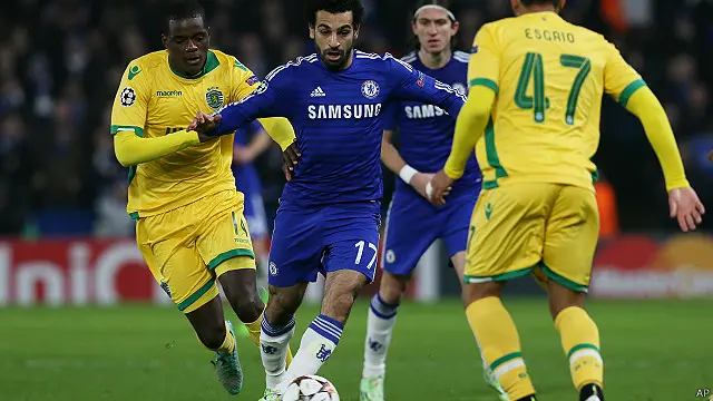 انتقل صلاح إلى تشيلسي بداية العام الماضي