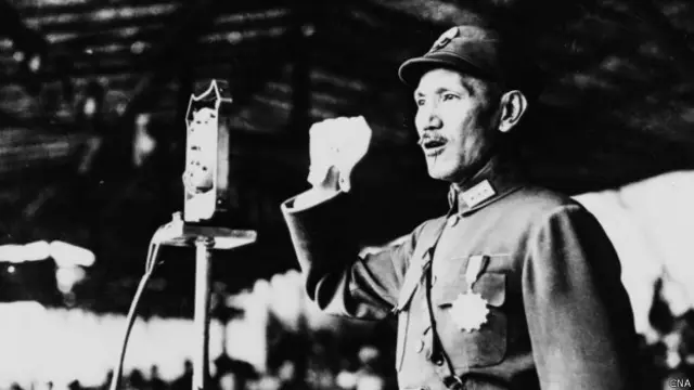 蔣介石在廬山對日宣戰