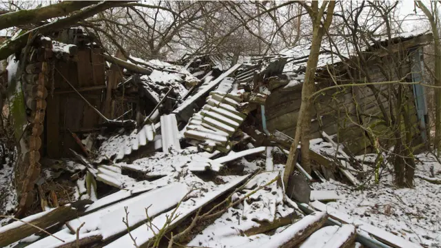 А деякі зруйнувалися під вагою своїх дахів і часу.