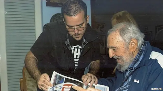 Ảnh ông Fidel Castro được nói là chụp hồi tháng 1/2015