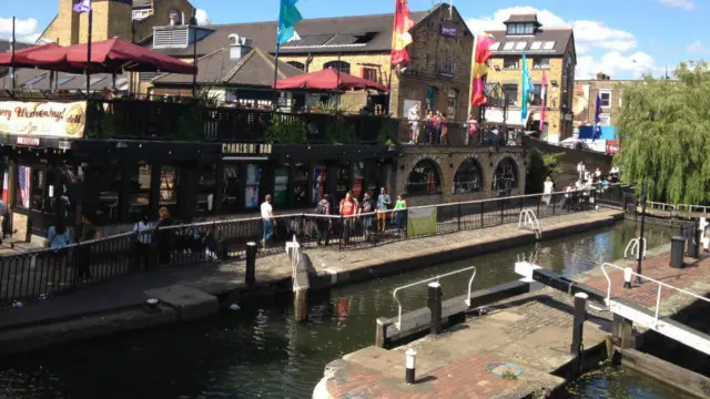 Khu Camden, phía Bắc London là nơi Marx sống trong nhiều năm