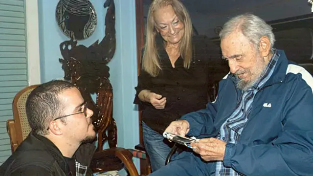 سرکاری میڈیا کے مطابق فیدل کاسترو اور طالب علم رہنما رینڈی پرڈوموکی ملاقات جنوری میں ہوئی 