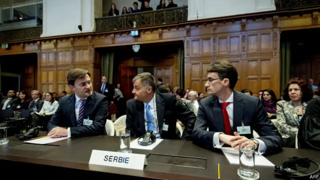 Заседание трибунала ООН по бывшей Югославии 3 февраля 2015 г.