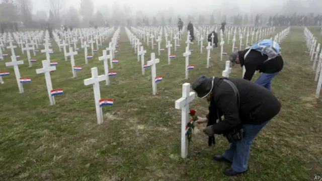 Кладбище в Вуковаре