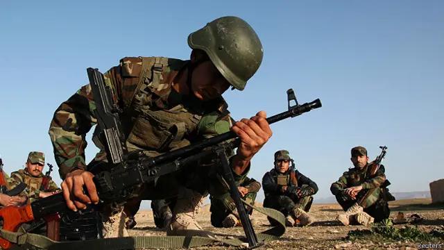 voluntarios yazidíes