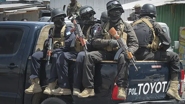 تتلقى قوات الحكومة دعما من الاتحاد الافريقي والولايات المتحدة