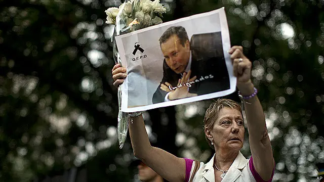 Protesta por la muerte de Alberto Nisman