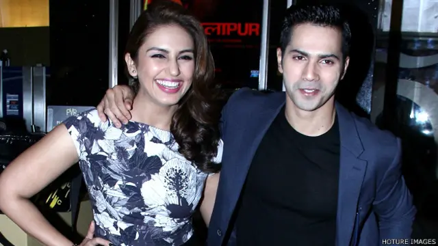 हुमा क़ुरैशी, वरुण धवन