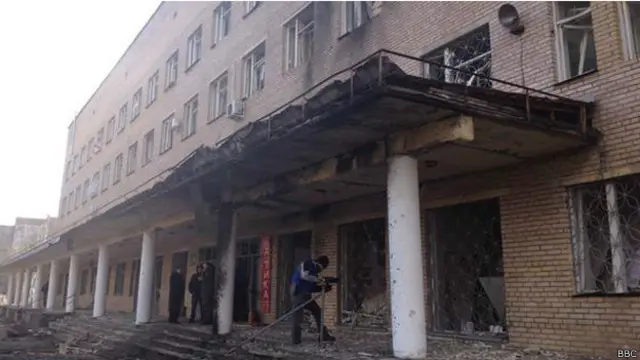 Пострадавшая больница