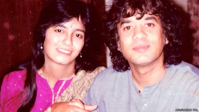 ज़ाकिर हुसैन, अनुराधा पाल