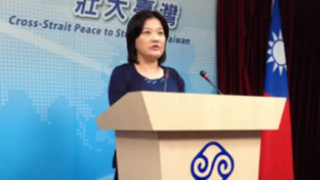 台灣陸委會副主委吳美紅（中央社圖）