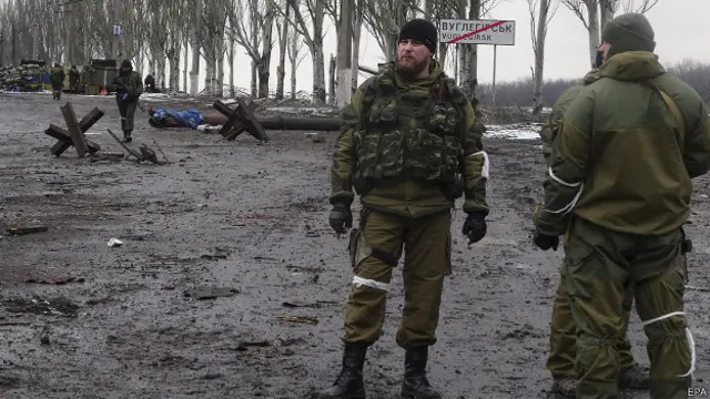 Сепаратисты на востоке Украины