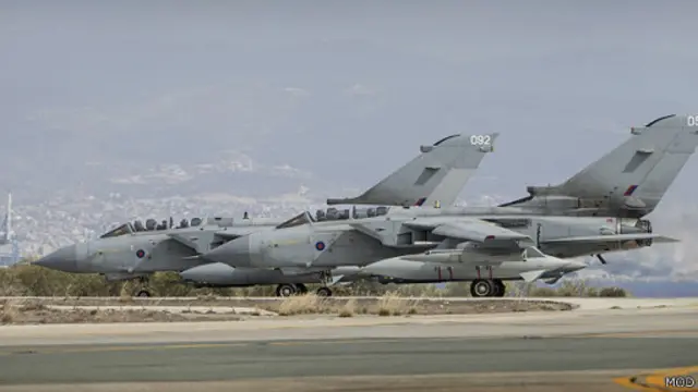 نیروی هوایی بریتانیا تنها در بخش کوچکی از عملیات ضد داعش شرکت داشته است