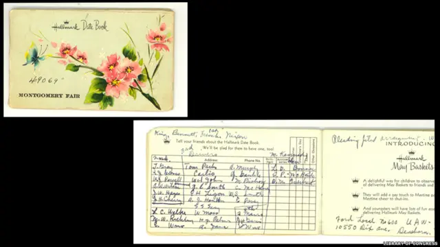 Rosa Parks Papers, Librería del Congreso, Washington DC.