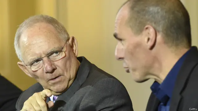 Almanya Maliye Bakanı Wolfgang Schauble yarın Yunan mevkidaşı Yanis Varufakis ile birkez daha müzakere masasına oturacak.