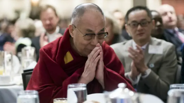 西藏流亡精神領袖達賴喇嘛