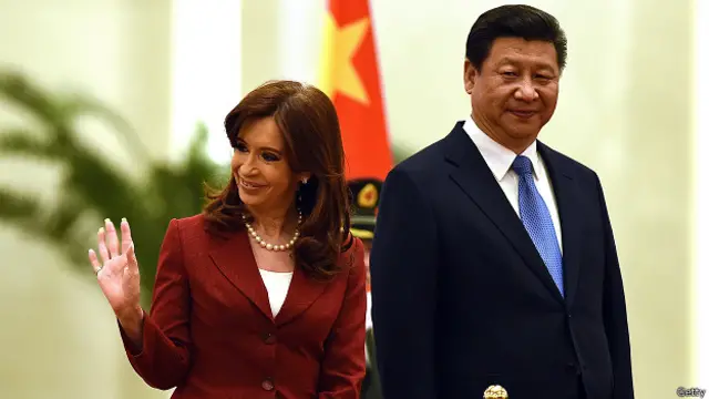 Mandatarios de Argentina y China