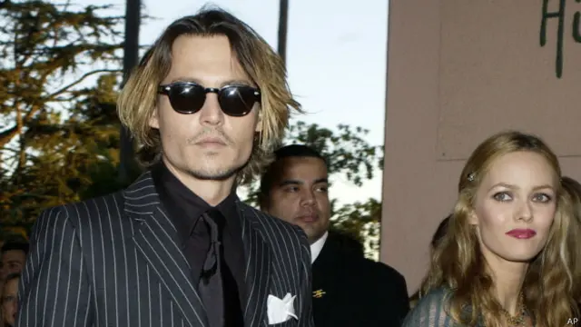 Депп и Ванесса Паради