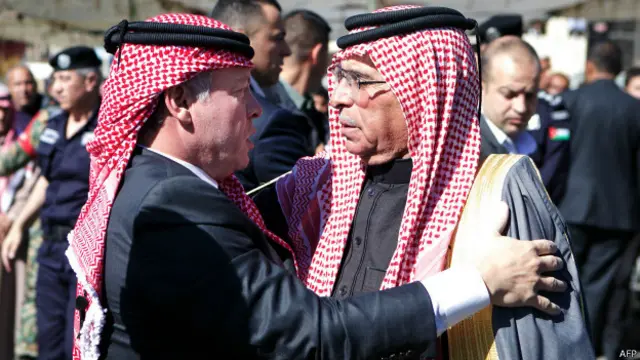 Король Абдалла и Саиф аль-Касаби