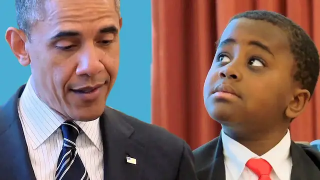 Ông Obama và 'cậu bé tổng thống'