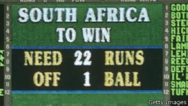 एक गेंद पर 22 रन!