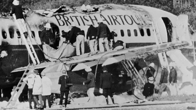 Катастрофа в аэропрту Манчестера