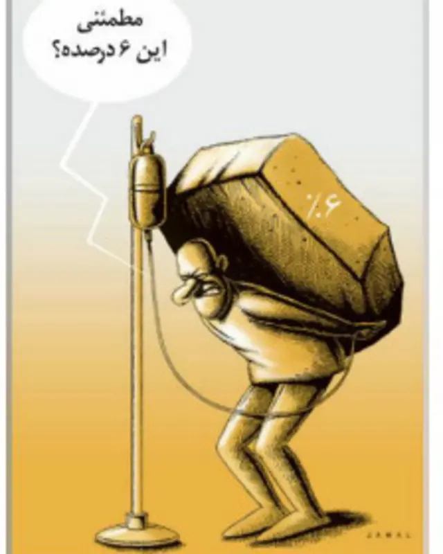 کارتون جمال رحمتی، قانون