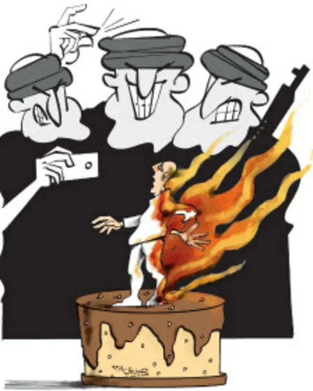 کارتون هادی حیدری، شهروند