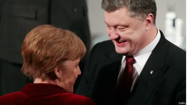 Меркель та Порошенко 