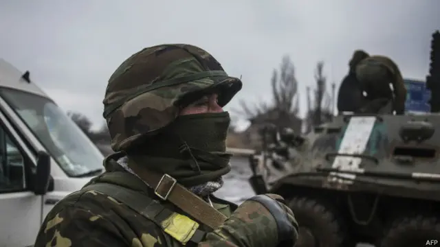 Украинский солдат