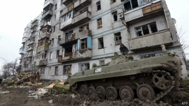 亲俄罗斯叛军坦克